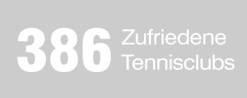 386 zufriedene Tennisclubs