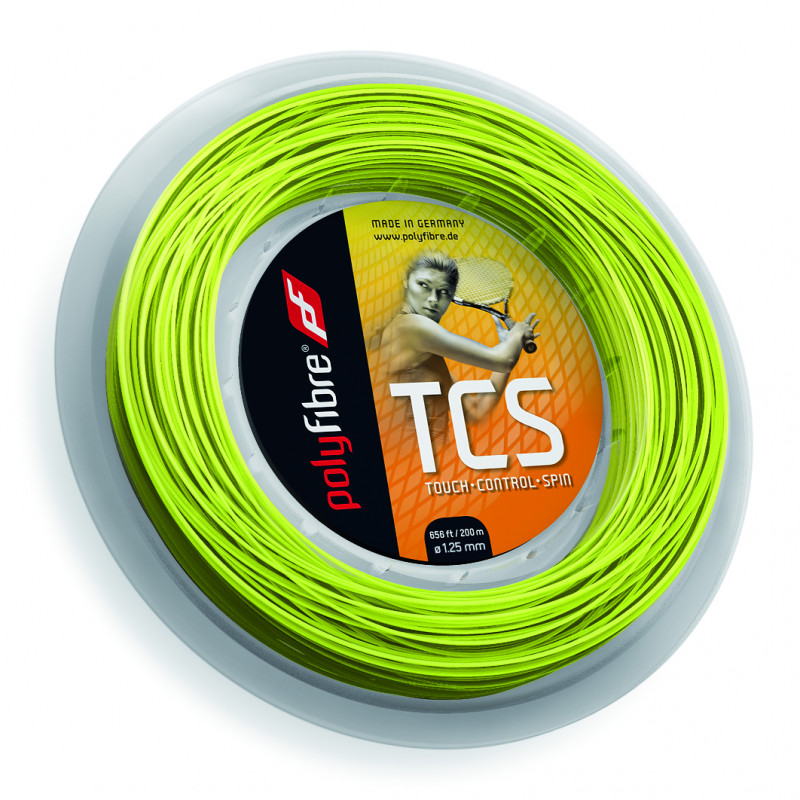 60324 Tennissaite POLYFIBRE TCS Rolle  200 m  1.20 mm