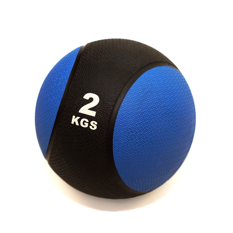 51442 Médecineball *BICOLOR*, 2 kg, vert