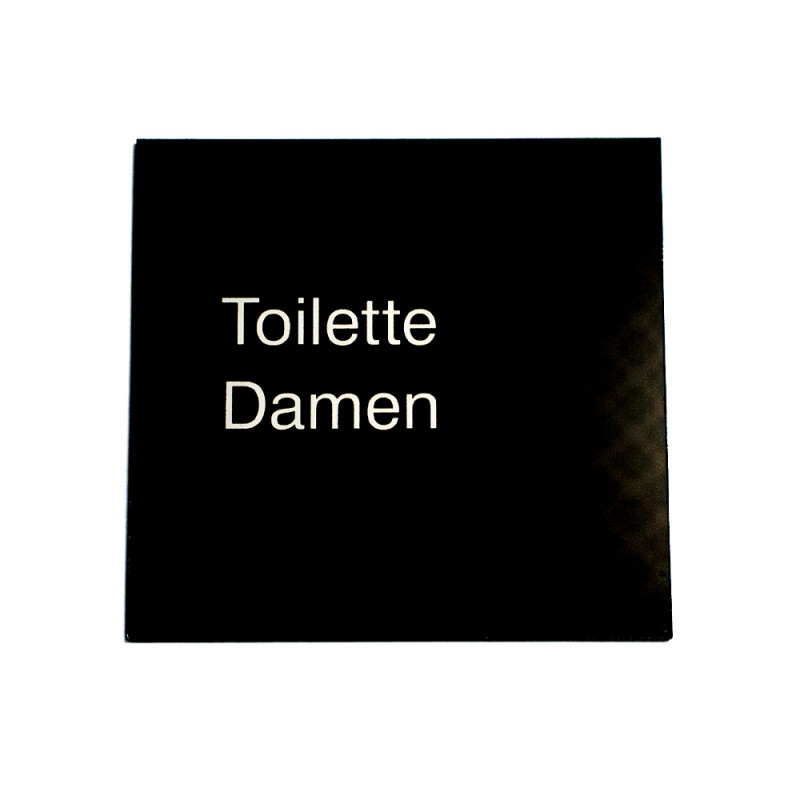 06084 Türschild Toilette Damen