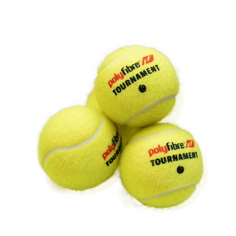 51012 Tennisbälle POLYFIBRE Tournament Joseph Edition Set  18 Dosen CHF 3.90/Dose