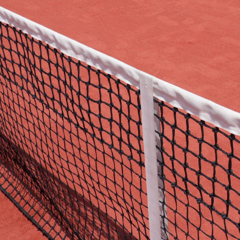 25020 Tennisnetz MASTERS 3.4 mm stark geknotet mit 6 Doppelreihen