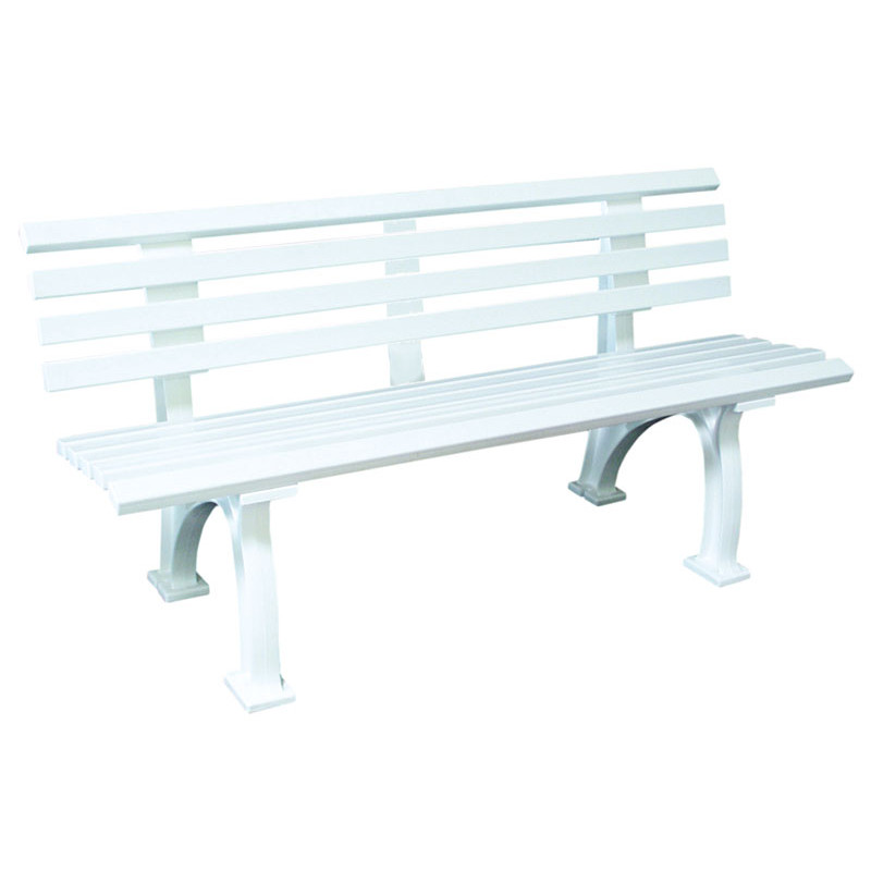 03005 Sitzbank FREIBURG Länge 150 cm Farbe weiss